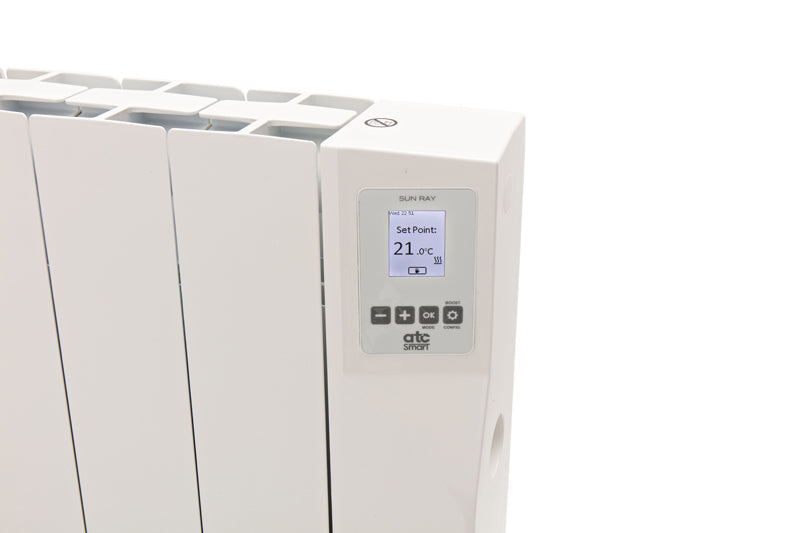 ATC RF750 Sun Ray RF Oil Filled Electric Thermal Radiator White 750W 0.75kW - westbasedirect.com