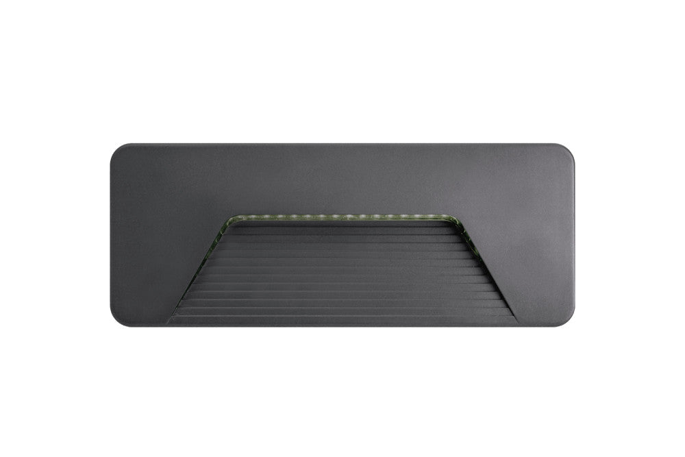 Integral ILBLA017 Outdoor Decorative Wall Light Pathlux Brick IP65 150Lm 3W 3000K Down Light Dark Grey - westbasedirect.com