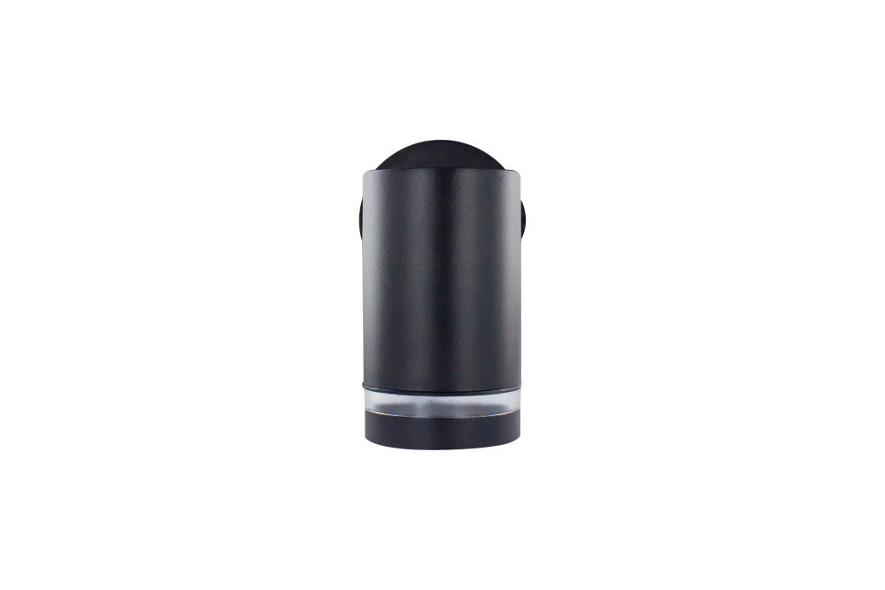 Integral ILDED039 Outdoor Stainless Steel Down GU10 IP65 Wall Light Black - westbasedirect.com