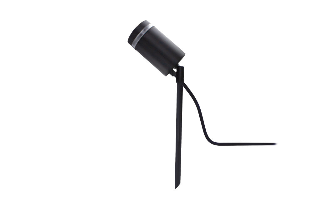 Integral ILDED051 Outdoor Stainless Steel GU10 IP65 Spike Light Black - westbasedirect.com