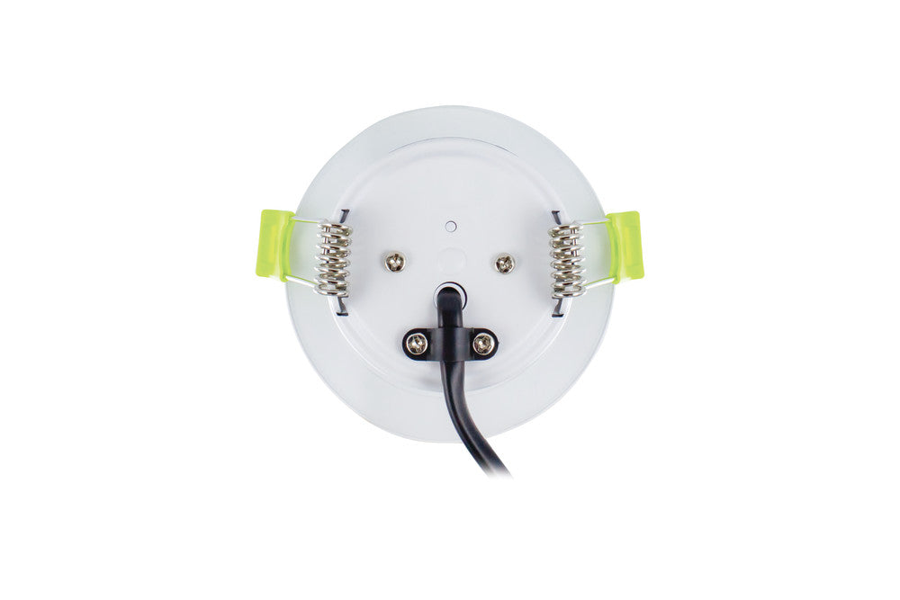 Integral ILDLFR65M004 EcoGuard Smart Fire Rated Downlight Fast Connect, 65mm Cutout, IP65, 600lm, 5W, RGB 2700-6500K, 38 Beam Dimmable White - westbasedirect.com
