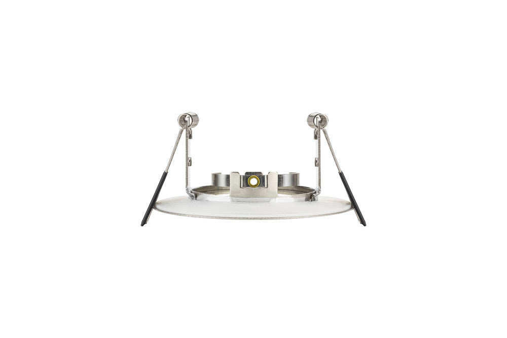 Integral ILDLFR70D002-4 Evofire Fire Rated Downlight 70mm Cutout IP65 Satin Nickel Round +GU10 Holder (4 Pack) - westbasedirect.com