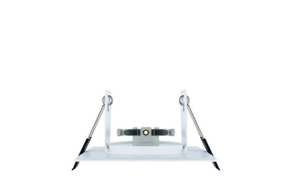 Integral ILDLFR70D007 Evofire Fire Rated Downlight 70mm Cutout IP65 White Square +GU10 Holder - westbasedirect.com