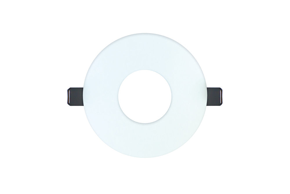 Integral ILDLFR70D013 Evofire Fire Rated Downlight 70-100mm Cutout IP65 White Round +GU10 Holder & Insulation Guard - westbasedirect.com