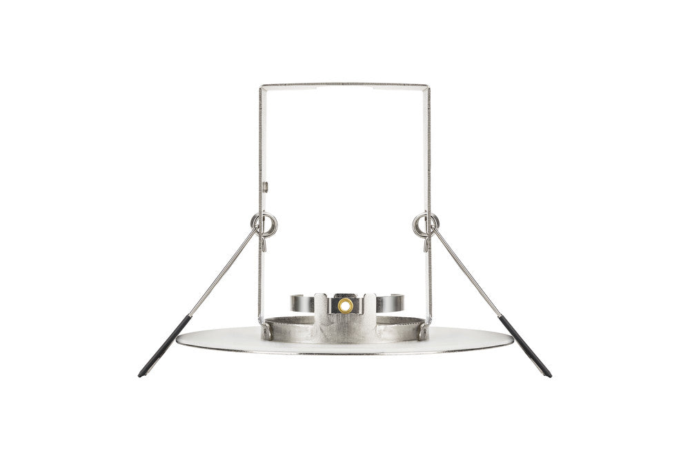 Integral ILDLFR70D014 Evofire Fire Rated Downlight 70-100mm Cutout IP65 Satin Nickel Round +GU10 Holder & Insulation Guard - westbasedirect.com