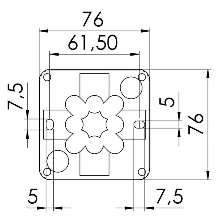 Wiska 10111274 COMBI 108 Junction Box + 3x 3-pole WAGO 221-413 Connectors - White - westbasedirect.com