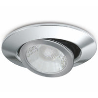 JCC JC1002/CH V50 Tilt Fire-rated LED downlight 6W 700lm IP65 Chrome