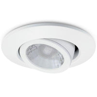 JCC JC1002/WH V50 Tilt Fire-rated LED downlight 6W 700lm IP65 White