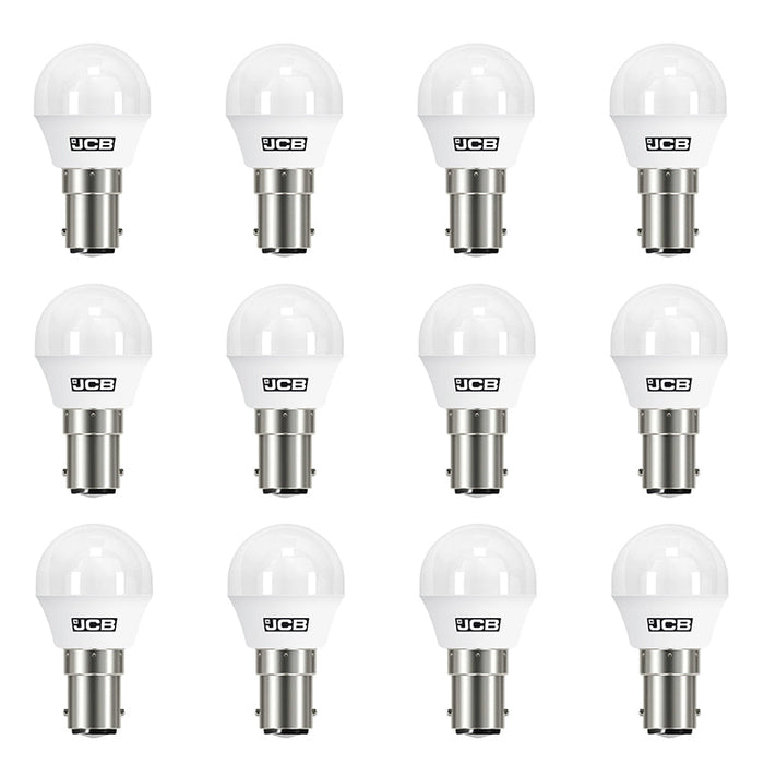 JCB S13565 B15 SBS Golf LED Bulb Opal 4.9W 470lm Warm White 3000K (12 Pack) - westbasedirect.com