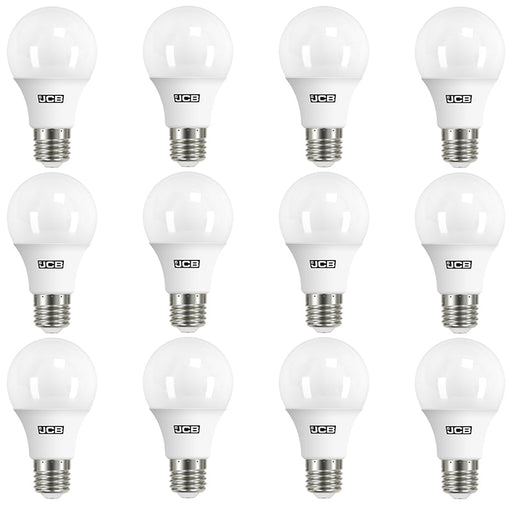 JCB S13568 E27 ES GLS LED Bulb Opal 4.9W 470lm Daylight 6500K (12 Pack) - westbasedirect.com
