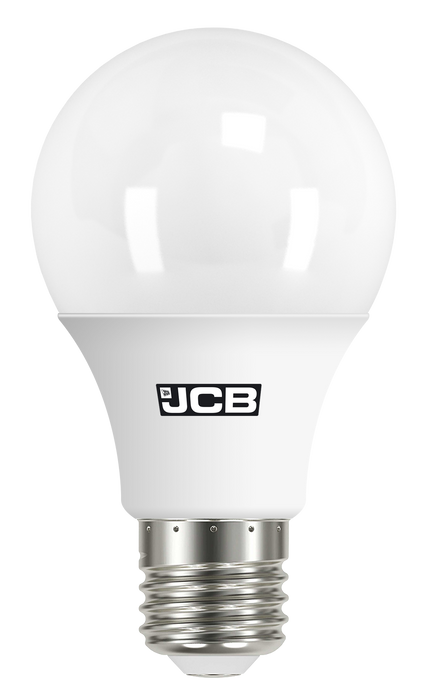 JCB S10990 E27 ES GLS LED Bulb Opal 8.5W 806lm Daylight 6500K (12 Pack) - westbasedirect.com