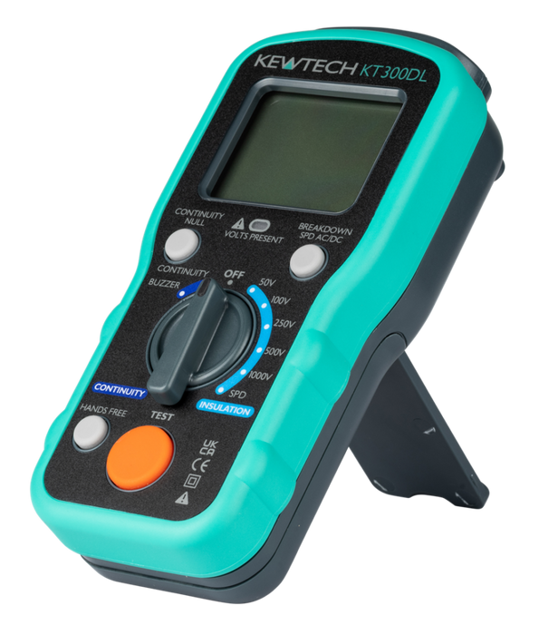 Kewtech KT300DL Ins. Con. SPD 50V-1000V+AC/DC volts - westbasedirect.com
