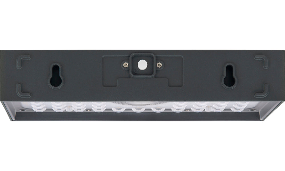 Luceco LEXSBR80G30 Decorative Solar Brick Light with PIR Sensor Slate Grey IP54 6W 800lm 3000K - westbasedirect.com
