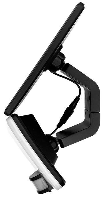 Luceco LEXSF8B40 Solar Guardian Floodlight with PIR Sensor & Detachable Solar Panel 8W 800lm 4000K - westbasedirect.com