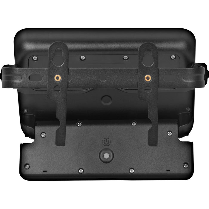 Luceco LEXSF6B40 Solar Guardian Floodlight with PIR Sensor Black IP65 5W 550lm 4000K - westbasedirect.com