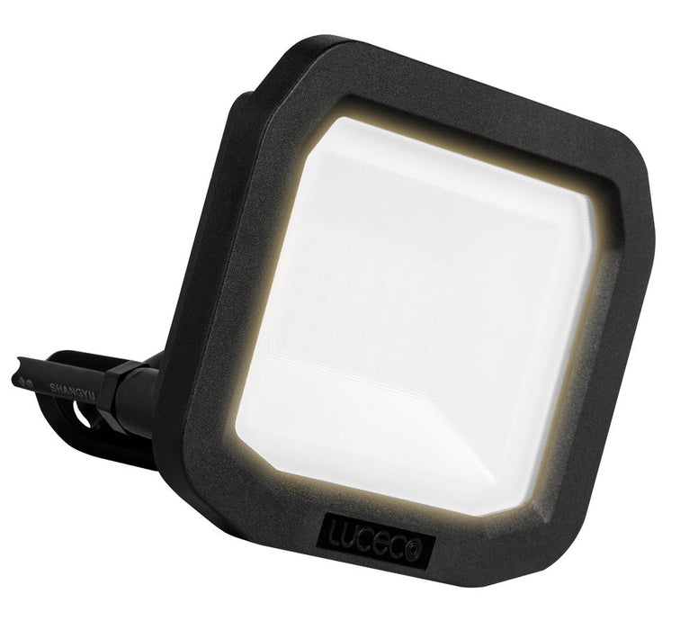 Luceco LFS20B130 20W 2200lm 3000K IP65 Castra Security Floodlight Standard Black - westbasedirect.com