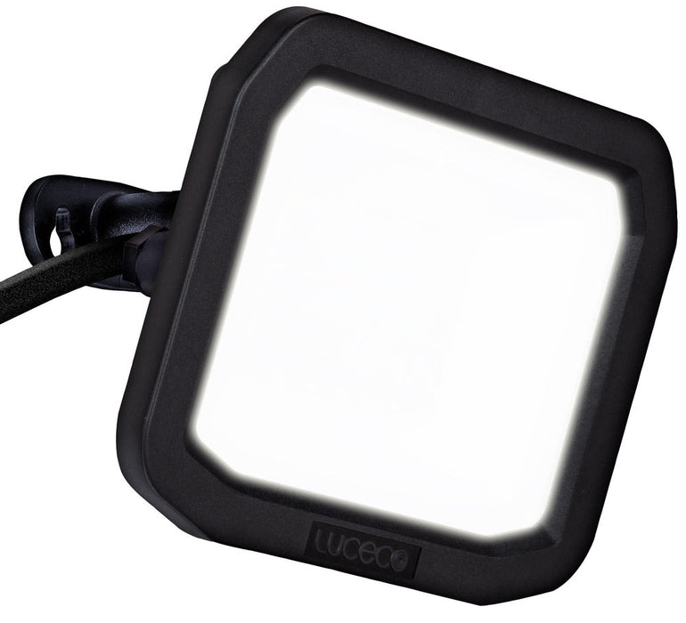 Luceco LFS30B150 30W 3150lm 5000K IP65 Castra Security Floodlight Standard Black - westbasedirect.com