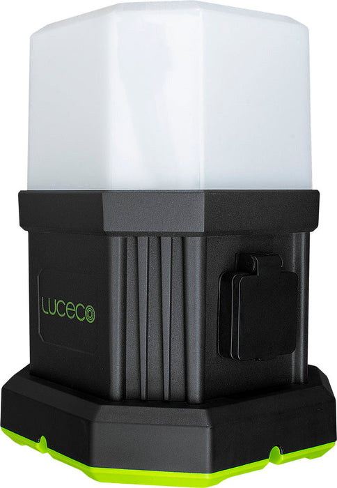 Luceco LWHOA70G65UK Herculous Open Area Worklight 7150lm 66W 6500K 1xUK Socket 3m Cable + UK Plug - westbasedirect.com