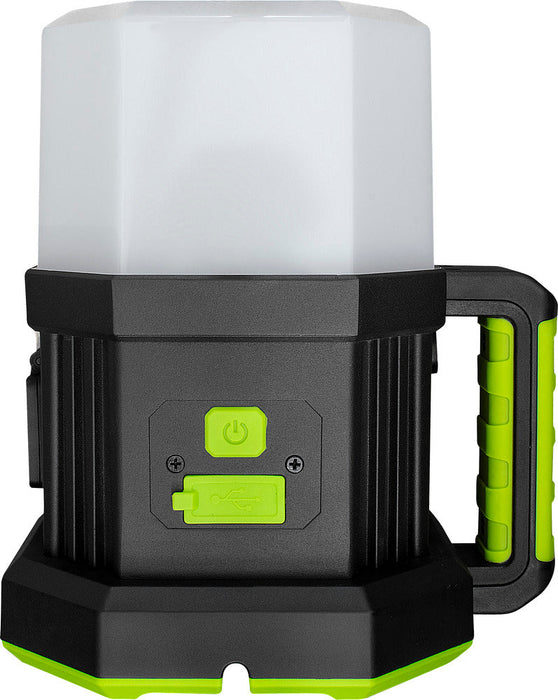 Luceco LWHOA70G65UK Herculous Open Area Worklight 7150lm 66W 6500K 1xUK Socket 3m Cable + UK Plug - westbasedirect.com