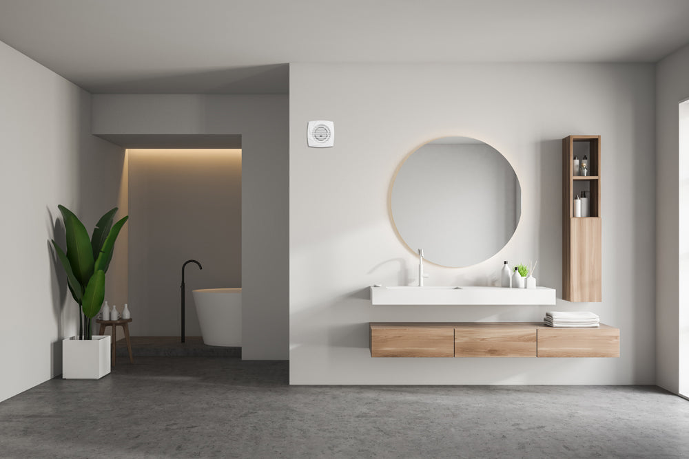 Velair EVELA150T001 Lyra Air Extractor Fan Timer 150mm White - westbasedirect.com