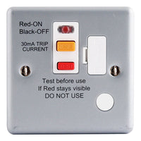 BG MC554RCD Metal Clad 13A RCD Fused Connection Unit