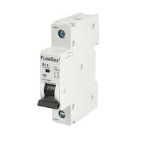 FuseBox MT06B161 16A Single Pole 1 Module B Curve 6kA MCB