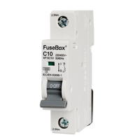 FuseBox MT10C101 10A 1P C Curve 10kA MCB