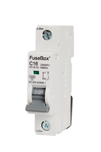 FuseBox MT10C161 16A 1P C Curve 10kA MCB