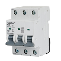FuseBox MT10C163 16A 3P C Curve 10kA MCB