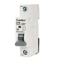 FuseBox MT10D161 16A 1P D Curve 10kA MCB