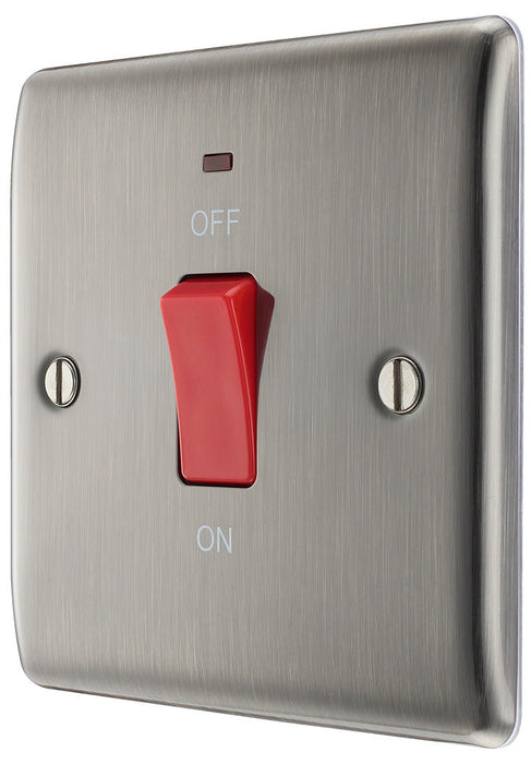 BG NBI74 Nexus Metal 45A DP Single Plate + Neon - Brushed Iridium - westbasedirect.com