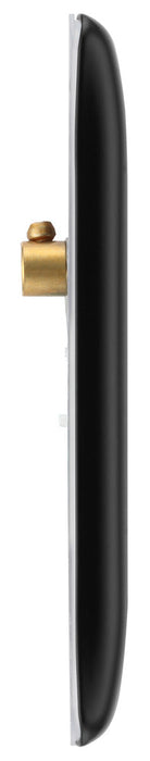 BG NFB94 Nexus Metal Single Blanking Plate - Matt Black - westbasedirect.com