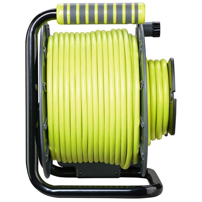Masterplug PRO-XT 1x IP54 Socket 25+3m 13A Reverse Reel + Pull Out Socket - westbasedirect.com