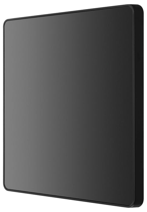 BG Evolve PCDBC94B Single Blank Plate - Black Chrome (Black) - westbasedirect.com