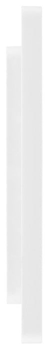 BG Evolve PCDCL94W Single Blank Plate - Pearlescent White (White) - westbasedirect.com