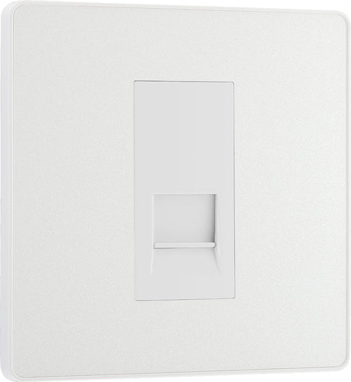 BG Evolve PCDCLBTM1W Single Master Telephone Socket - Pearlescent White (White) - westbasedirect.com