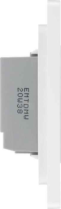BG Evolve PCDCLTDM2W 2-Way Master 200W Double Touch Dimmer Switch - Pearlescent White (White) - westbasedirect.com