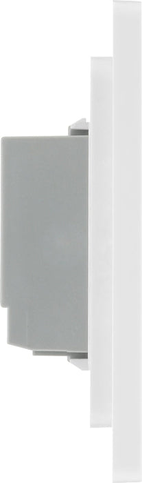 BG Evolve PCDCLTDS1W 2-Way Secondary 200W Single Touch Dimmer Switch - Pearlescent White (White) - westbasedirect.com
