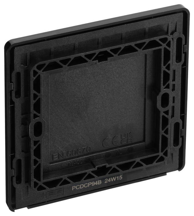BG Evolve PCDCP94B Single Blank Plate - Polished Copper (Black) - westbasedirect.com