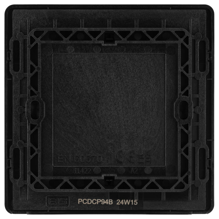 BG Evolve PCDCP94B Single Blank Plate - Polished Copper (Black) - westbasedirect.com