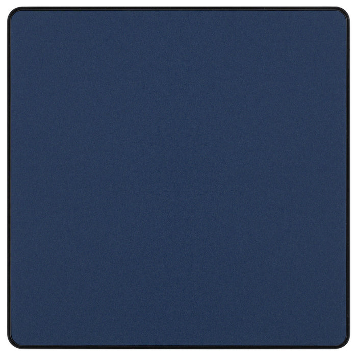 BG Evolve PCDDB94B Single Blank Plate - Matt Blue (Black) - westbasedirect.com