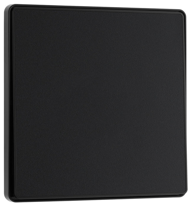 BG Evolve PCDMB13EB 20A 16AX 2 Way Single Intermediate Light Switch, Edge to Edge Rocker - Matt Black (Black) - westbasedirect.com