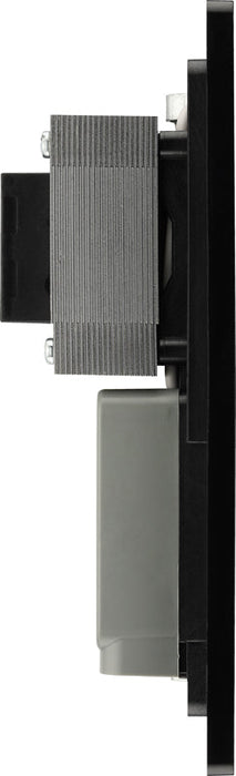 BG Evolve PCDMB20B 115/240V Dual Voltage Shaver Socket - Matt Black (Black) - westbasedirect.com