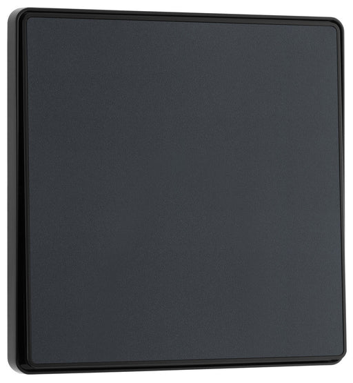 BG Evolve PCDMG12EB 20A 16AX 2 Way Single Light Switch, Edge to Edge Rocker - Matt Grey (Black) - westbasedirect.com