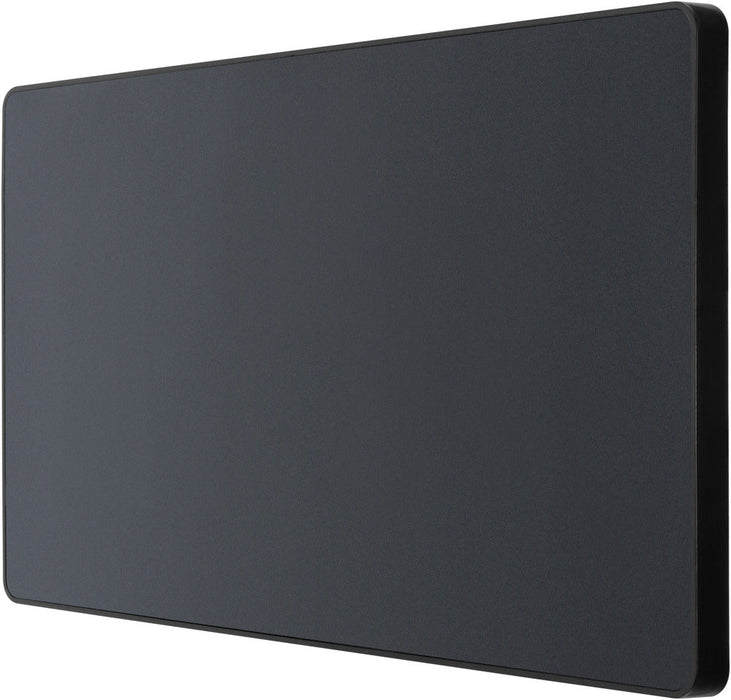 BG Evolve PCDMG95B Double Blank Plate - Matt Grey (Black) - westbasedirect.com