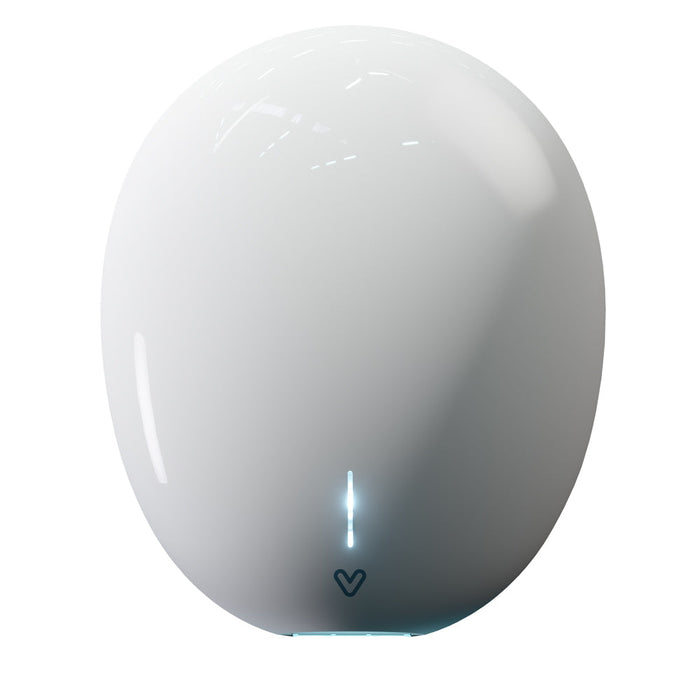 Velair EHDPPW001 Pebble Hand Dryer White (H13 Media iFilter included) - westbasedirect.com