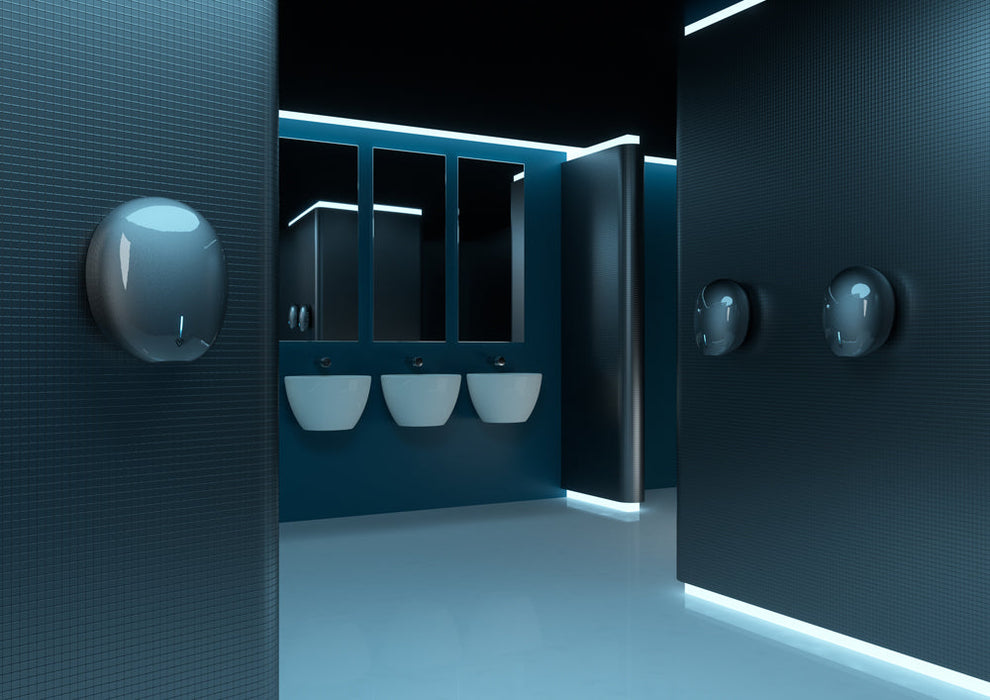 Velair EHDPPS002 Pebble Hand Dryer Satin (H13 Media iFilter included) - westbasedirect.com