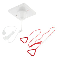 BG Part M PM803RD 45A DP + Neon Ceiling Switch, Red Cord & 2 Bangles