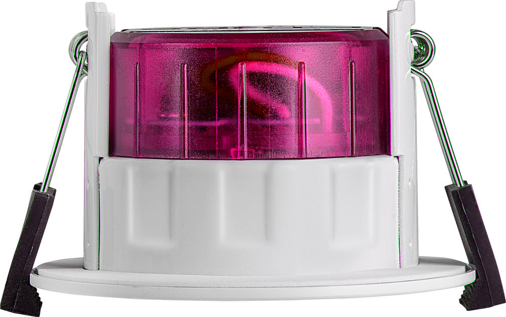 Luceco PTF6WD2W FType Elite 4W/6W 690Lm Power Change & CCT Change 3000K/4000K Dim2Warm Dimmable IP65 White - Flat - westbasedirect.com