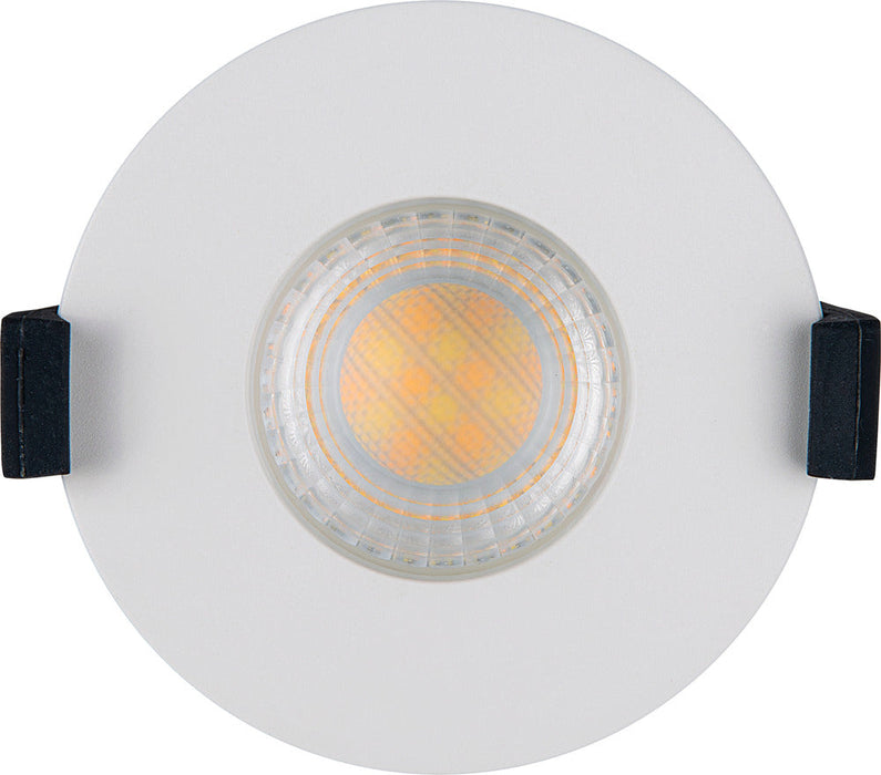 Luceco PTF6WD2W FType Elite 4W/6W 690Lm Power Change & CCT Change 3000K/4000K Dim2Warm Dimmable IP65 White - Flat - westbasedirect.com